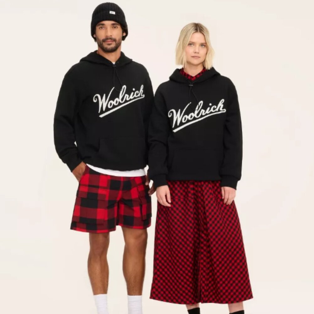 Woolrich Hoodie Sweatshirt | Black | NWT